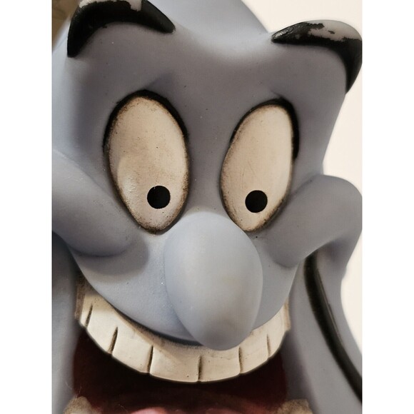 90s Walt Disney Aladdin Genie Hand Puppet Disneyana Plush 15" Stuffed Animal Toy - Picture 9 of 12
